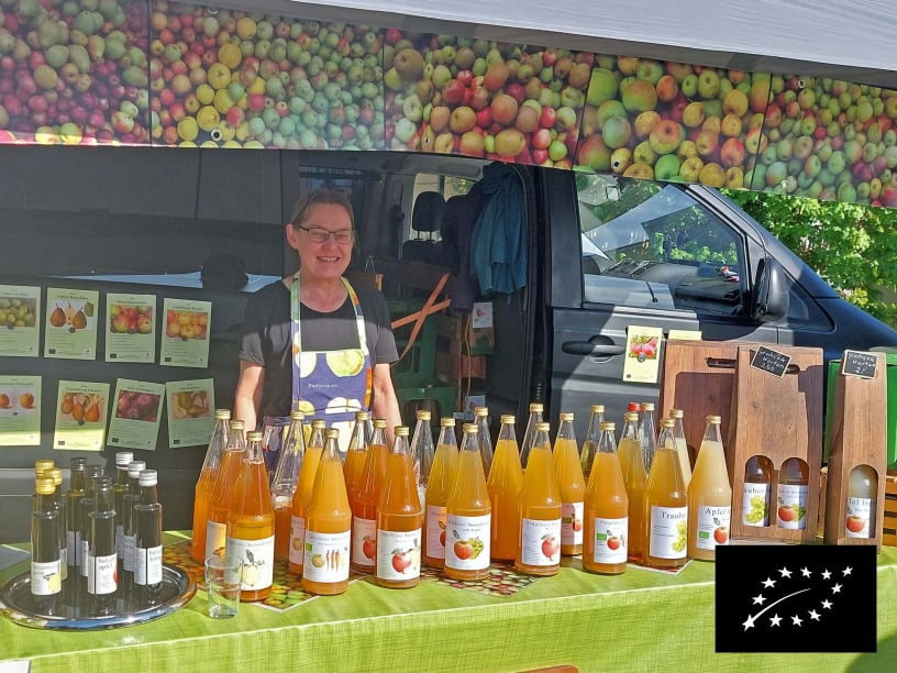 Bauernmarkt Karlsruhe Saftomobil